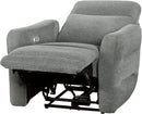 Rainwood Wallhugger Power Reclining 3 Piece Dove Gray