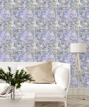 Modish Floral Outlines Wallpaper