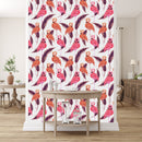 Flamingos and Feathers Wallpaper