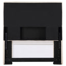 Kosmo Upholstered Twin Panel Headboard Sand