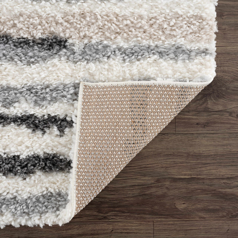 Zoya Irregular Striped Area Rug