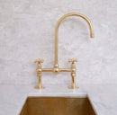 Unlacquered Solid Brass Sink faucet