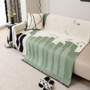 Cozy Chenille Dynamic Notes Sectional Couch Cover Blanket, Perfect Couch Throw Covers for Pets