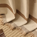 Butterfly Jacquard Soft Couch Blankets Cover for Couch Reversible Modern Sofa Slipcover Throw Covers