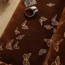 Butterfly Jacquard Soft Couch Blankets Cover for Couch Reversible Modern Sofa Slipcover Throw Covers