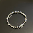 Hematite Bracelet - Stretchy & Unisex