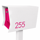 Retrobox-2.0,  in ARCTIC WHITE - Modern Mailbox