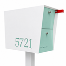 UpTown Box Locking Package Dropbox in WHITE - Modern Mailbox