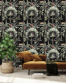 Dark Wallpaper with Palms