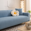 Fleece Stretch Sofa Slipcover Washable Soft Spandex Couch Cover Furniture Protector