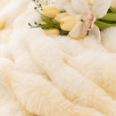 Thick Faux Fur Couch Cover Fluffy Fuzzy Warm Washable Furniture Protector for Kids Pets