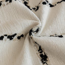 Grid Sofa Cover with Ruffle Skirt – Soft, Decorative, Full-Cover Couch Protector