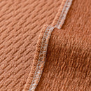 Herringbone Textured Sofa Throw Blanket, Durable Pet Friendly Modern Couch Slipcover
