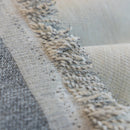 Cozy Couch Throw Blanket with Tassels, Jacquard Leaf Pattern Furniture Protector