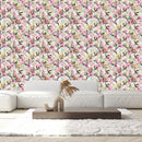 Spring Flowers on  Tree Wallpaper