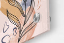 Leaves Pattern Set of 3 Prints Modern Wall Art Modern Artwork