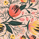 Fashionable Flowers and Berries Wallpaper Tasteful Select