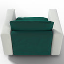 Ainfox Module Sofa Oversized Sectional Sofa Green With Armrest Beige For Living Room