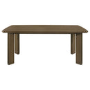 Ottowa 71-inch Rectangular Wood Dining Table Brown