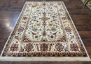 Karastan Rug 5.9 x 8.6, Karastan Traditions Amritsar Pattern Design 510, New Zealand Wool, Karastan Area Rug