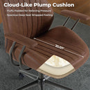 Ergonomic Office Chair High Back Dark Coffee Executive