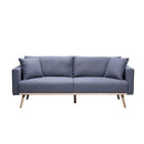 Easton - Fabric Living Room Set With USB Charging Ports Pockets And Pillows (Set of 2)