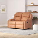 58 Inch Wall Hugger RV Theater Recliner Sofa Sand Double