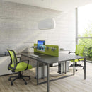 Cyan Ergonomic Office Chair Armrests And Lumbar Support