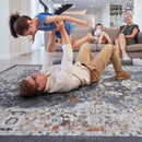 Payas - 8' X 10' Traditional Area Rug - Blue