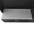 ON-TREND Elegant Design Hall Tree with Comfort and Storage Solutions, Functional Hallway Shoe Cabinet with Bench&Cushion, Modern Coat Rack with Hooks for Entryways, Black (OLD SKU: SD000026AAB)