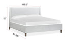 Lindon - Complete Upholstered Island Bed