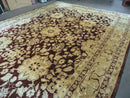 10' X 15' Hand Made Pakistan Wool on Cotton Rug Peshawar