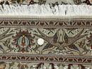 Wonderful Persian Tabriz Rug 3x5, Tree of Life, Animal Pictorials, Birds, Wool & Silk Highlights, Fine 330 KPSI