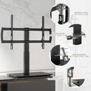 Universal Swivel TV Stand For 32 To 65 Inch TVs With 80 Degree Swivel