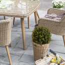 UV protection  Ball Topiary Tree for indoor outdoor Hot sales Artificial plants Greenery decoration in pot 55cm 2pcs/set
