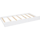 Full Size Wooden Daybed With Twin Size Trundle, and All-in-One Cabinet and Shelf, White