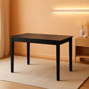 Kimonte Black Dining Room Table Rectangular Contemporary