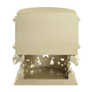 Vatican - Nightstand - Champagne Silver