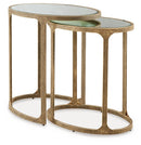 Irmaleigh - Accent Table Set (Set of 2) - Antique Black