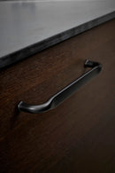 Matte Black "Gate" Knob and Drawer Pull