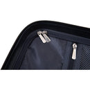 Hardshell Suitcase Spinner Wheels PP Luggage Sets Lightweight Durable Suitcase with TSA Lock,3-Piece Set (20/24/28), Blue