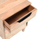 Natural Wood Nightstand