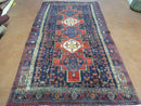 4' X 7' Antique Handmade Turkish Wool Rug Nice