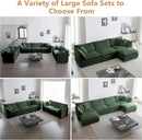 Two Piece Loveseat And Armchair Set In Evergreen Chenille