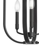 Ettore 14"W 3-Light Pendant Light Fixture by Kichler Black Steel Finish