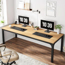 78.7 Inch Extra Long Dual Workstation Desk For Two