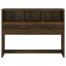 Westpark 49-inch Queen Bookcase Headboard Dark Pine