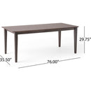 DINING TABLE WITH SQUARE LEG