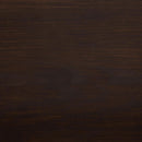 Chestnut Brown Contemporary Sideboard With Glass Doors
