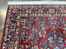 Karastan Rug 5.9 x 9 Red Sarouk